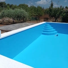 Construcción piscina terminada | Construcciones y reformas Jorge Franco Castellón